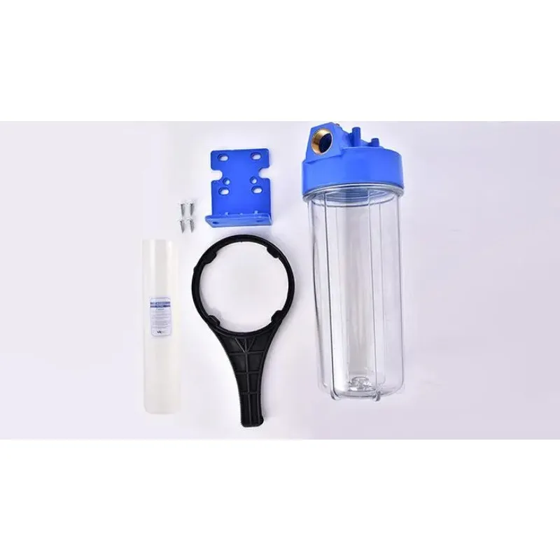10 Inch Transparent PET Water Filter Housing, Household Pre-Filter Cartridge Housing for Water Purifier
10 Inch Transparent PET Water Filter Housing, Household Pre-Filter Cartridge Housing for Water Purifier