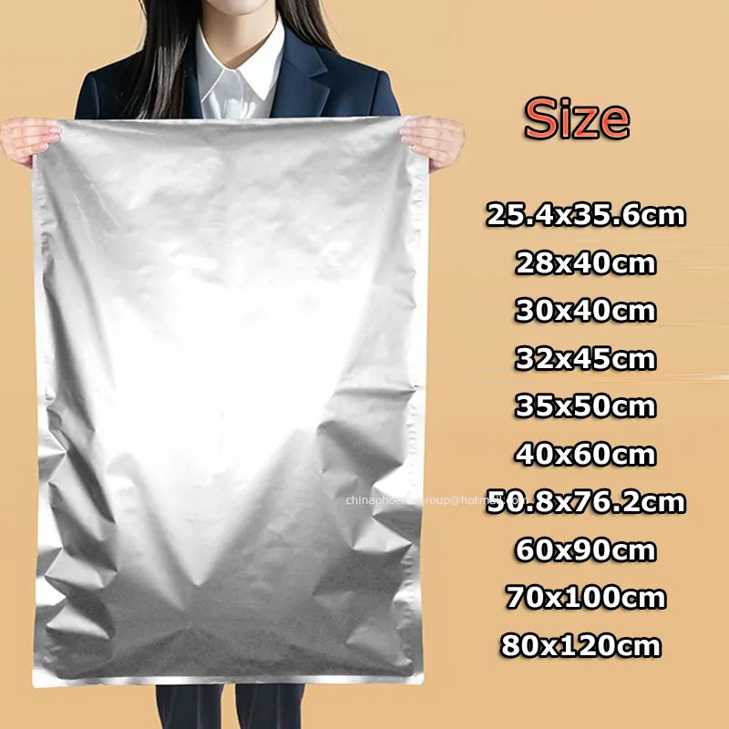 10Pcs Heat Sealing Aluminium Foil Food Packing Bags Different Size Meat Office Mylar Vacuum Packing 1-5 Gallon Aluminum Bag 
10Pcs Heat Sealing Aluminium Foil Food Packing Bags Different Size Meat Office Mylar Vacuum Packing 1-5 Gallon Aluminum Bag