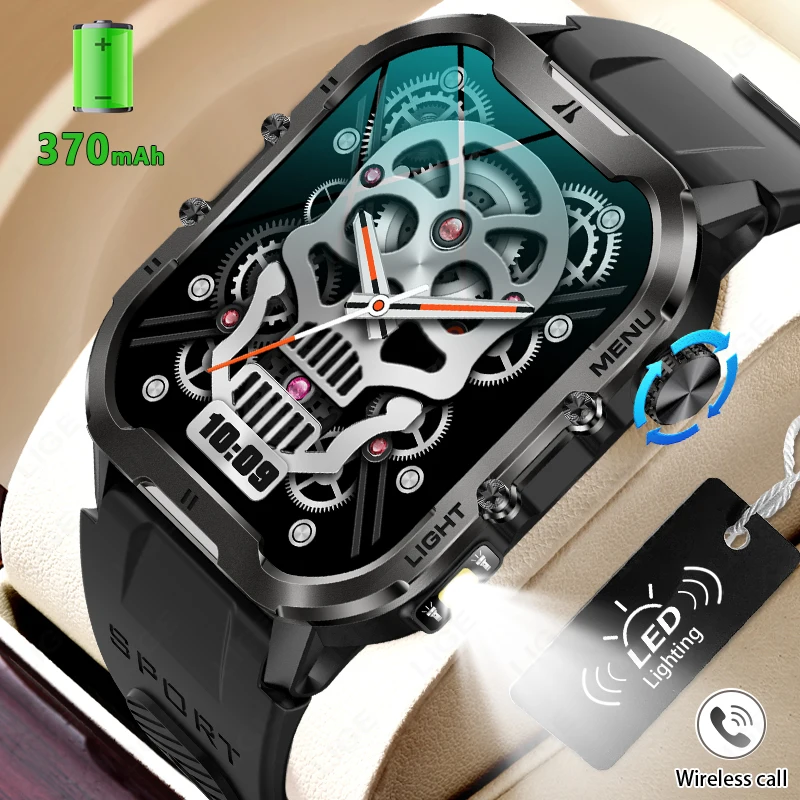 2026 LIGE New Smart Watch LED Flashlight 1.96 HD Display Outdoor Sport Waterproof Men Watches SOS Bluetooth Call Smartwatch Man
2026 LIGE New Smart Watch LED Flashlight 1.96 HD Display Outdoor Sport Waterproof Men Watches SOS Bluetooth Call Smartwatch Man