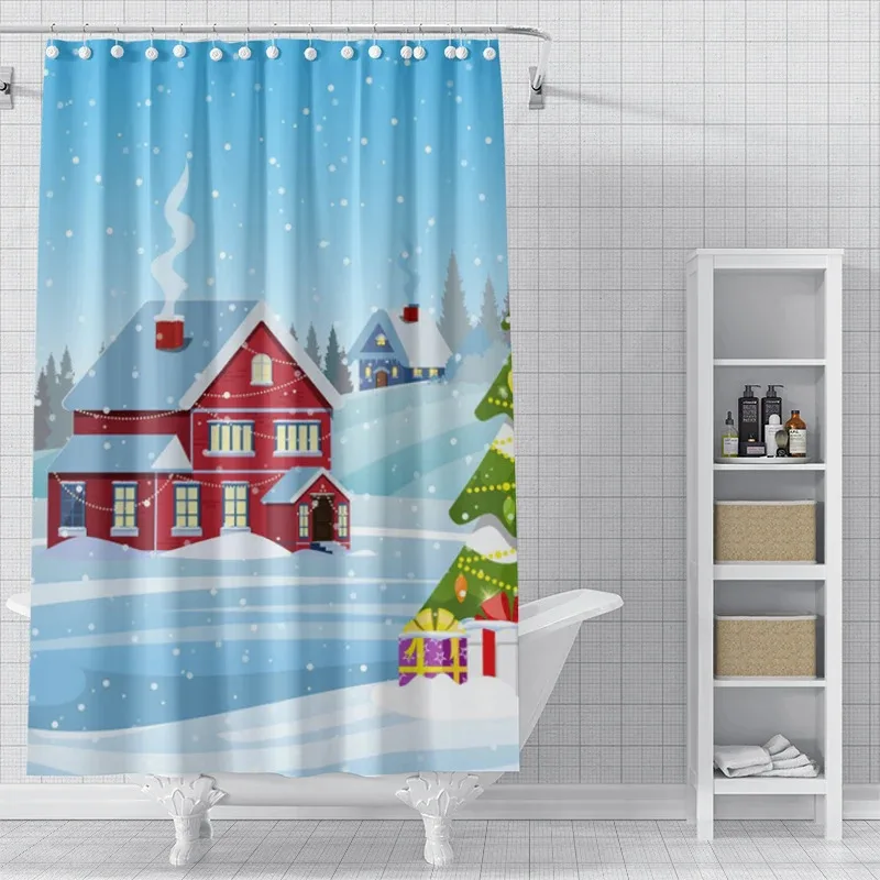 FWM05Home decoration shower curtains for bathroom waterproof curtain fabric Modern Nordic style Living Room Merry Christmas 6Hn$
FWM05Home decoration shower curtains for bathroom waterproof curtain fabric Modern Nordic style Living Room Merry Christmas 6Hn$