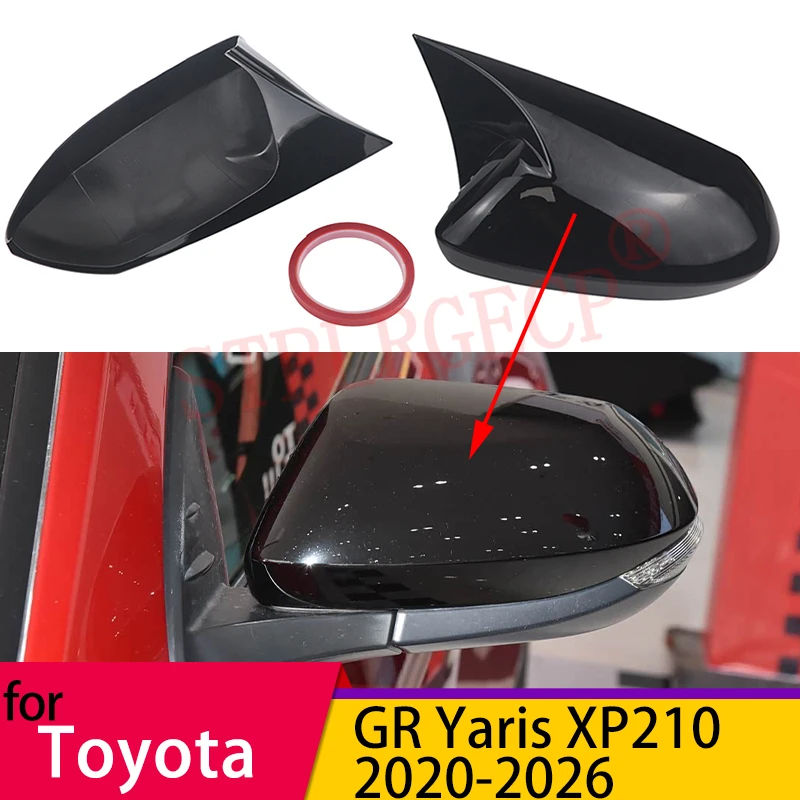 For Toyota GR Yaris RZ RC XP210 2020 2021 2022 2023 2024 2025 2026 New 2x Horn Style Add-on Rearview Mirror Cover Glossy Black
For Toyota GR Yaris RZ RC XP210 2020 2021 2022 2023 2024 2025 2026 New 2x Horn Style Add-on Rearview Mirror Cover Glossy Black
