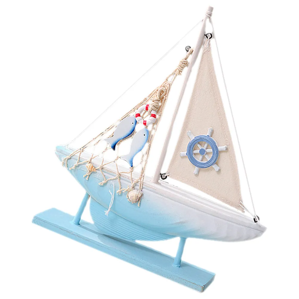 Wooden Sailboat Mediterranean Style Sailing Boat Ornament Desktop Decoration Nautical Rustic Centerpiece Sailboat Decor
Wooden Sailboat Mediterranean Style Sailing Boat Ornament Desktop Decoration Nautical Rustic Centerpiece Sailboat Decor