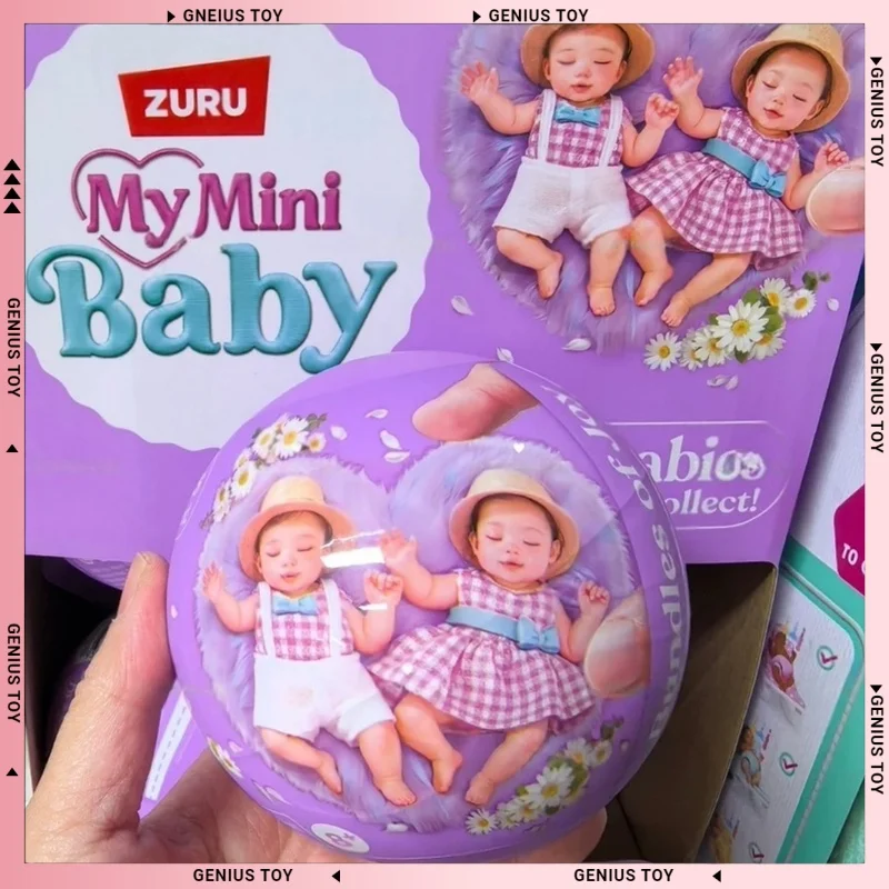 ZURU 5 Surprise Blind Box My Mini Baby Dolls 2-я серия: Миниатюрные куклы-шарики, модель розового бассейна, игрушка-стульчик для кормления
ZURU 5 Surprise Blind Box My Mini Baby Dolls 2-я серия: Миниатюрные куклы-шарики, модель розового бассейна, игрушка-стульчик для кормления