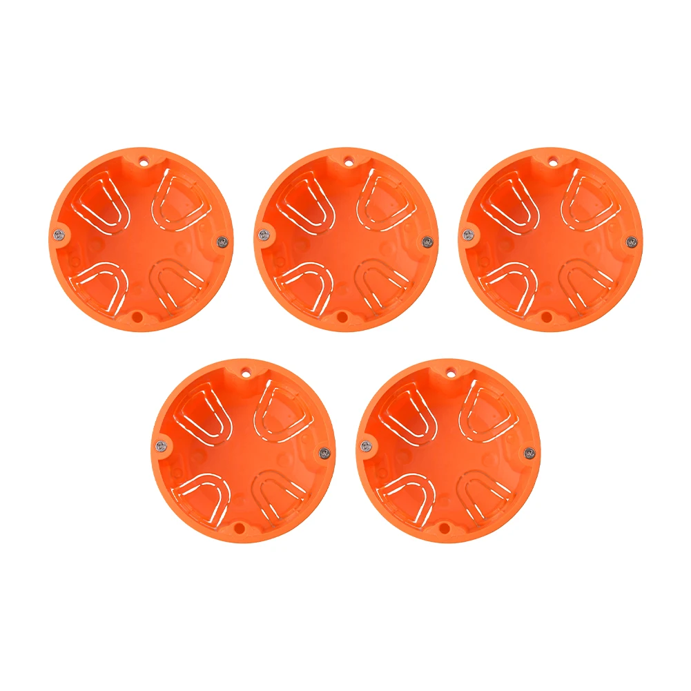 Set of 5 Sturdy Cavity Wall Boxes for Secure Electrical Installations Made from Flame Retardant PC Material with Use Cases
Set of 5 Sturdy Cavity Wall Boxes for Secure Electrical Installations Made from Flame Retardant PC Material with Use Cases