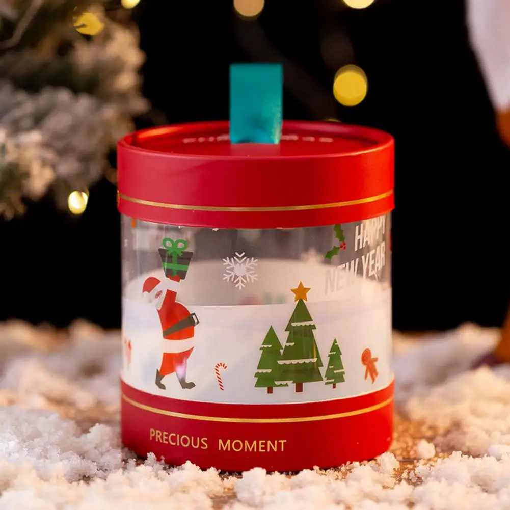 Christmas Box Christmas Gift Box Festive Candy Box Transparent Packaging for Christmas Gifts Apples Mousse Cake Desserts Holiday
Christmas Box Christmas Gift Box Festive Candy Box Transparent Packaging for Christmas Gifts Apples Mousse Cake Desserts Holiday
