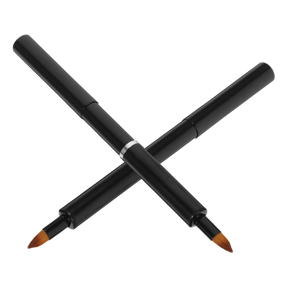 2Pcs Black Retractable Lip Brush Makeup Tools for Women Portable Lipstick Brush Concealer Applicator Gloss Balm Wand
2Pcs Black Retractable Lip Brush Makeup Tools for Women Portable Lipstick Brush Concealer Applicator Gloss Balm Wand