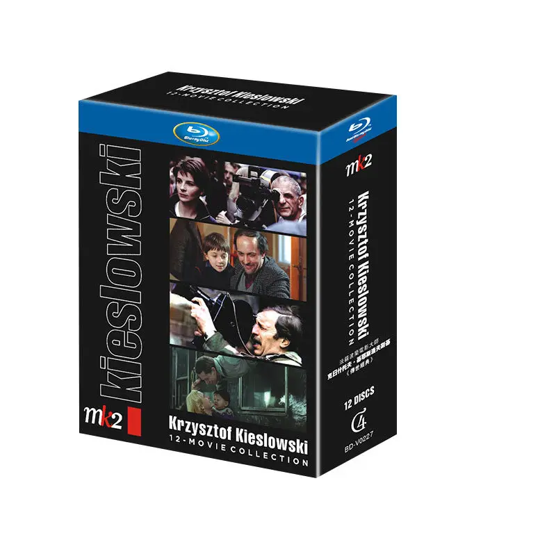 Коллекция фильмов Кристифта Кислова на Blu-ray дисках высокой четкости, 12-дисковый набор
Коллекция фильмов Кристифта Кислова на Blu-ray дисках высокой четкости, 12-дисковый набор
