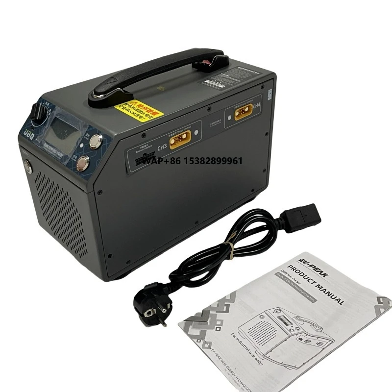 EV-PEAK U6Q 60A 3000W Intelligent Balance Charger for 12S-14S LiPo LiHv Drones Plastic Fpv Compatible Private Mold Made CN/GUA
EV-PEAK U6Q 60A 3000W Intelligent Balance Charger for 12S-14S LiPo LiHv Drones Plastic Fpv Compatible Private Mold Made CN/GUA