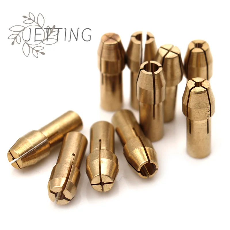 Hot 10pc 0.5mm-3.2mm Mini Drill Chucks Adapter Mini Drill Chucks Chuck Adapter Micro Collet Brass For Power Rotary Tool
Hot 10pc 0.5mm-3.2mm Mini Drill Chucks Adapter Mini Drill Chucks Chuck Adapter Micro Collet Brass For Power Rotary Tool