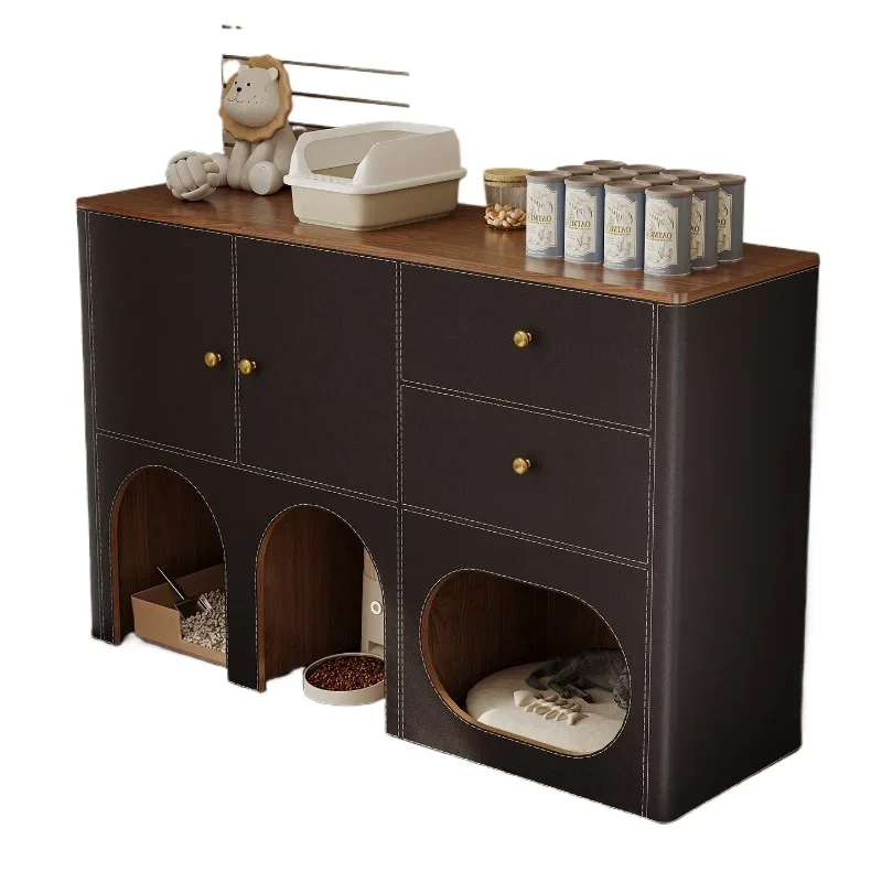 Cat nest locker Pet cat litter box Above storage cabinet Modern retro style home living room porch storage chest
Cat nest locker Pet cat litter box Above storage cabinet Modern retro style home living room porch storage chest