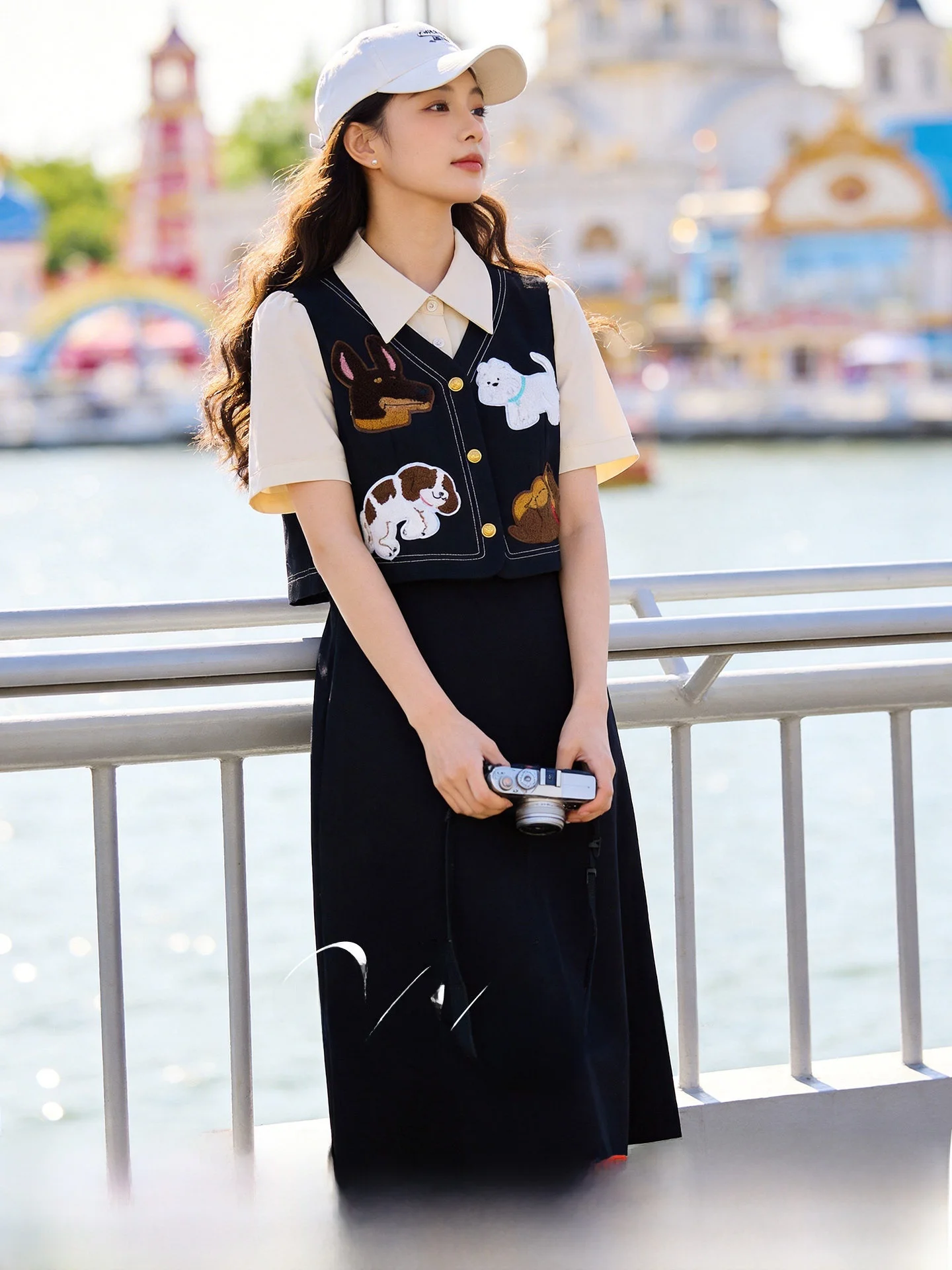 plus Size Summer Dress Cute Dog Print Turn-down Collar Short Sleeve Casual A-Line Dress Polyester Fiber Daily Wear Single Button
plus Size Summer Dress Cute Dog Print Turn-down Collar Short Sleeve Casual A-Line Dress Polyester Fiber Daily Wear Single Button