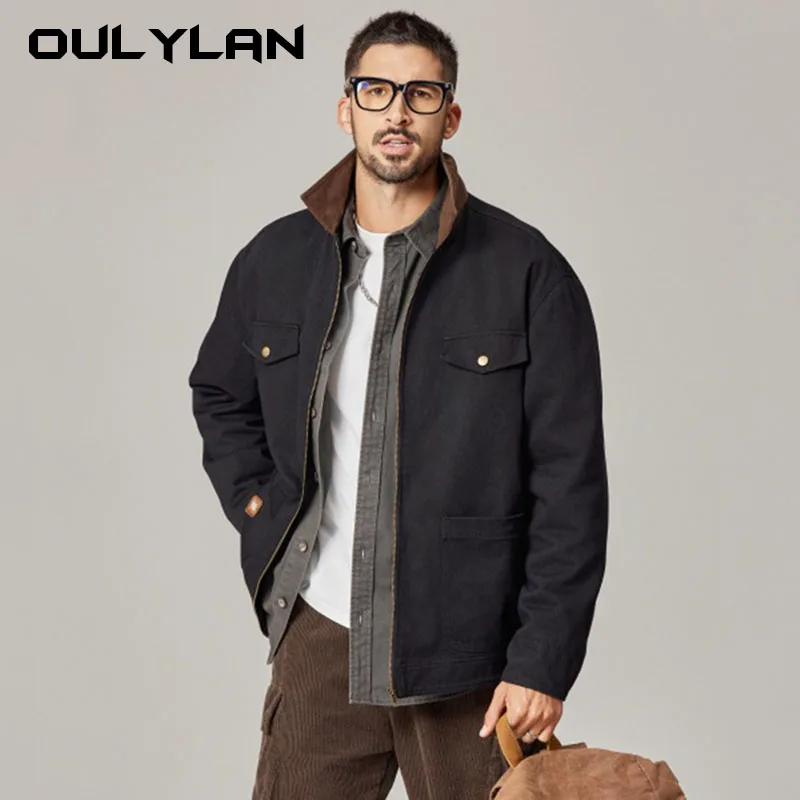 Oulylan 2024 New Trend Multi-Pocket Vintage Jacket Men Fashion Loose Casual Comfortable Jacket Man Bomber Coat
Oulylan 2024 New Trend Multi-Pocket Vintage Jacket Men Fashion Loose Casual Comfortable Jacket Man Bomber Coat