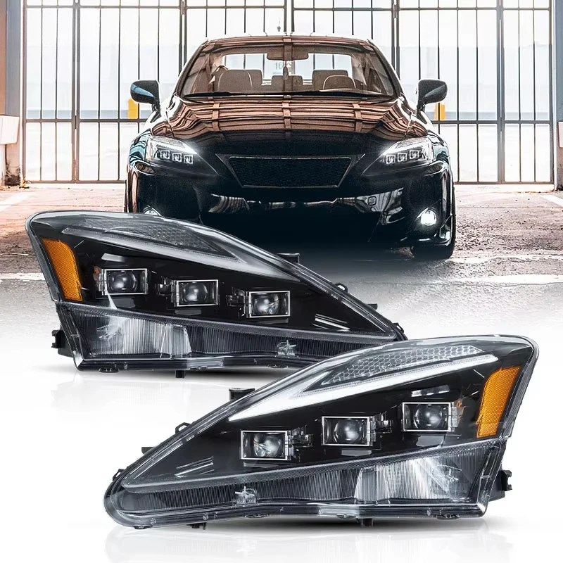 Заводские светодиодные фары 2-го поколения XE20 IS 220d/F 300 350, последовательный поворотный передний фонарь автомобиля 2006-2012 для Lexus IS250
Заводские светодиодные фары 2-го поколения XE20 IS 220d/F 300 350, последовательный поворотный передний фонарь автомобиля 2006-2012 для Lexus IS250