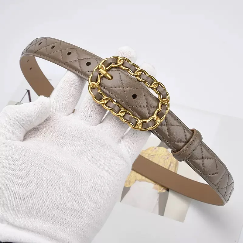Fashion Rhombus Genuine Leather Belt Trendy Brand High-end Pin Buckle Belt Luxury Design Versatile Cowhide Jeans Belts For Women
Fashion Rhombus Genuine Leather Belt Trendy Brand High-end Pin Buckle Belt Luxury Design Versatile Cowhide Jeans Belts For Women