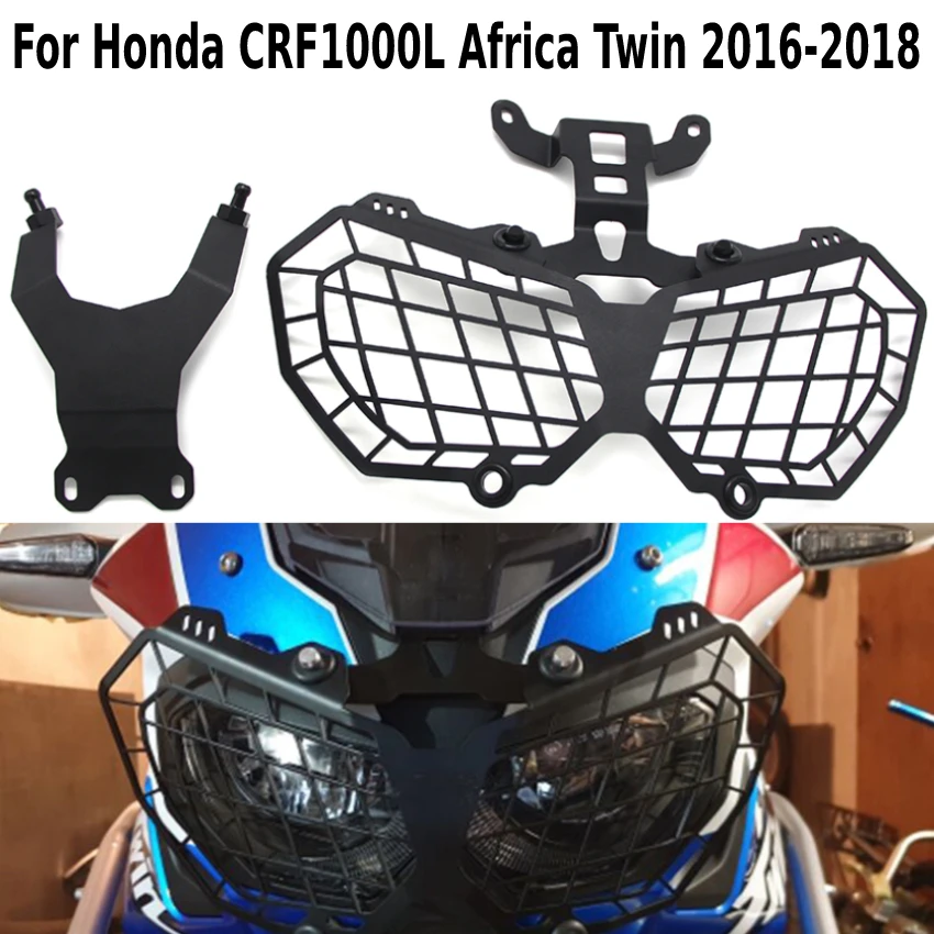 Fit for Honda CRF1000L Africa Twin Headlamp Protector Motorcycle Front Headlight Grille Guard Protector Cover Replacement
Fit for Honda CRF1000L Africa Twin Headlamp Protector Motorcycle Front Headlight Grille Guard Protector Cover Replacement
