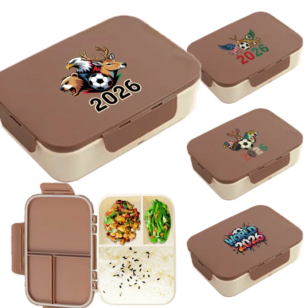 3 Compartment Flip Lid Bento Box Leakproof Portable Reusable 2026 Football Season Lightweight for Office Travel Fan Gift
3 Compartment Flip Lid Bento Box Leakproof Portable Reusable 2026 Football Season Lightweight for Office Travel Fan Gift