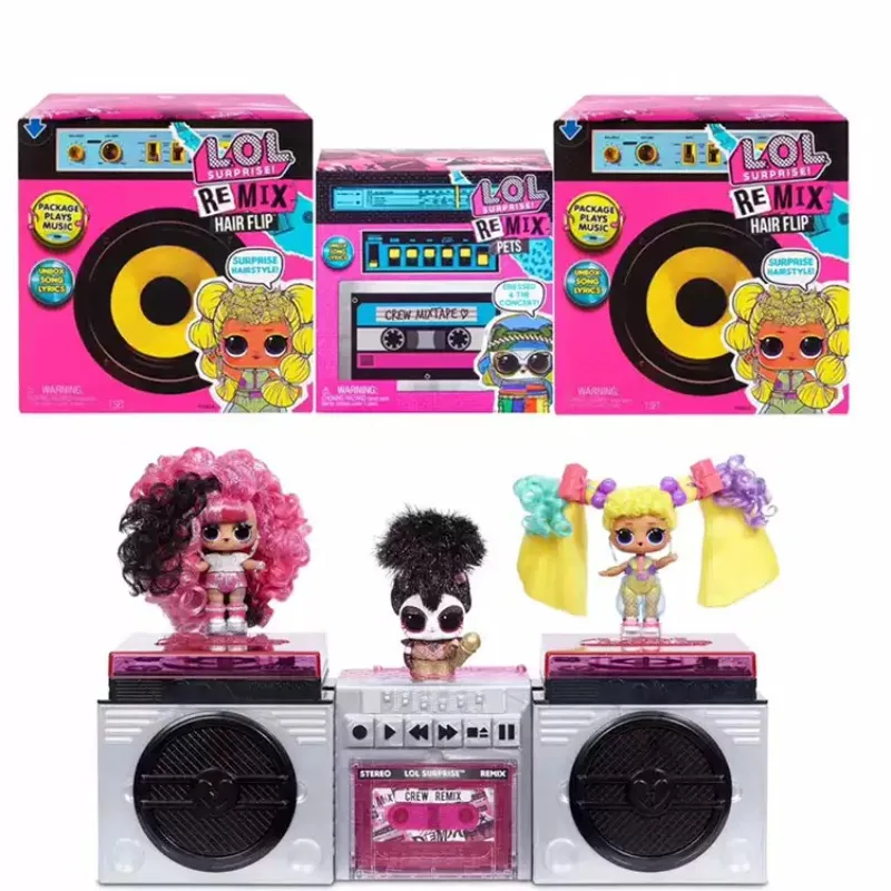 Anime Figure L.O.L. Surprise! OMG Big Sister MGA Doll Remix Hair Flip Music Blind Box Toys Collection Ornaments Girls Boys Gifts
Anime Figure L.O.L. Surprise! OMG Big Sister MGA Doll Remix Hair Flip Music Blind Box Toys Collection Ornaments Girls Boys Gifts