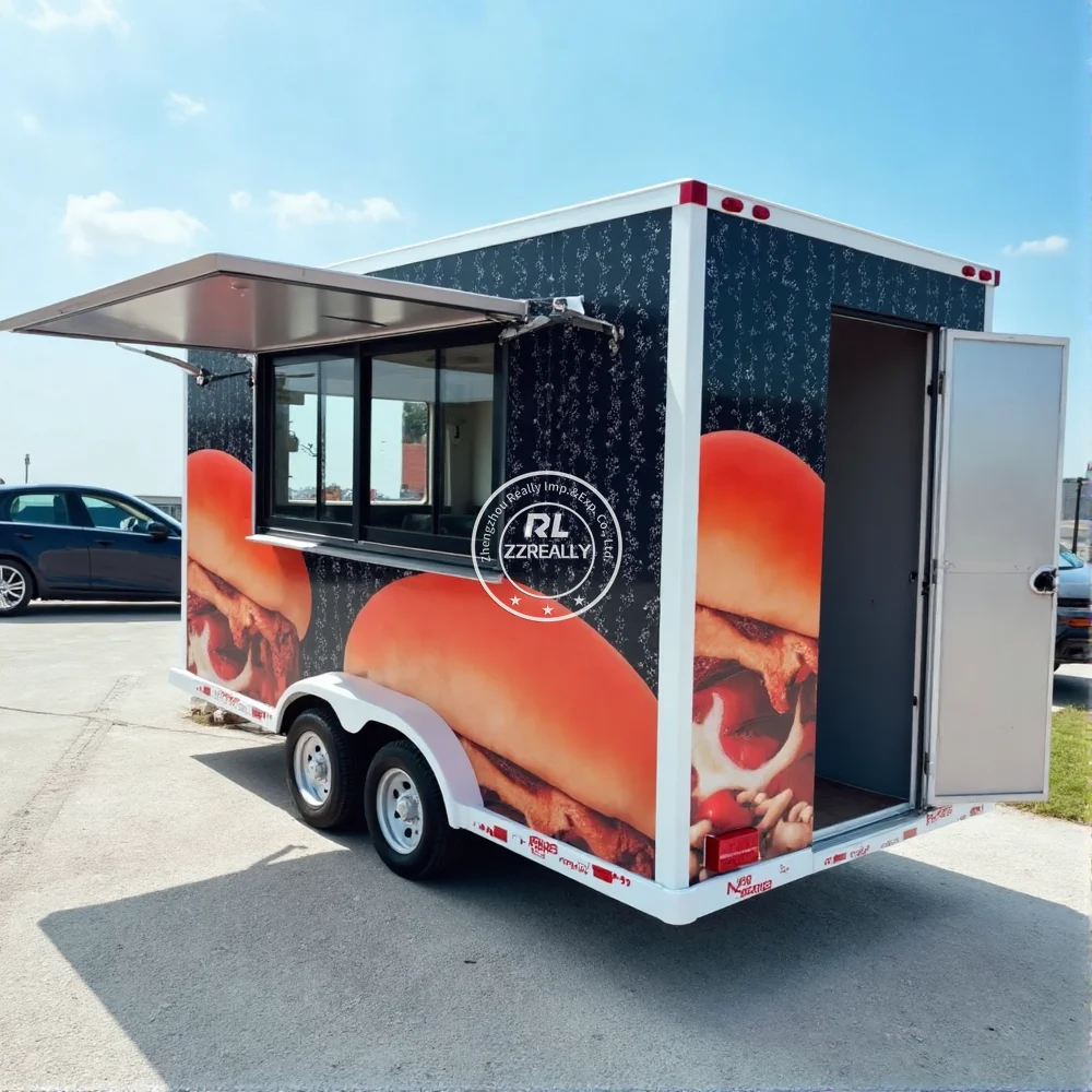 New Arrival Simple Food Cart Design Mobile Food Trailer For Sale Truck Snack Food Truck With Full Kitchen With High Quality
New Arrival Simple Food Cart Design Mobile Food Trailer For Sale Truck Snack Food Truck With Full Kitchen With High Quality