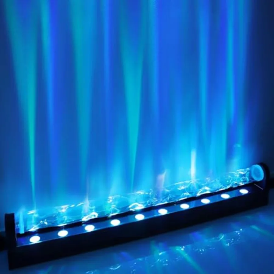 RGBW Dynamic Wave Wall Light, Ocean Wave Projector Light ith Music Sync, Color Changing Wall Washer Lamp with Remote and APP, A
RGBW Dynamic Wave Wall Light, Ocean Wave Projector Light ith Music Sync, Color Changing Wall Washer Lamp with Remote and APP, A
