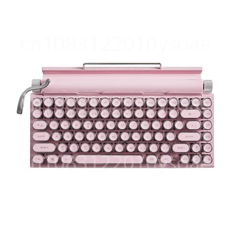 Retro Typewriter Wireless Bluetooth Dual Mode Mechanical Keyboard Computer Tablet iPad Phone 
Retro Typewriter Wireless Bluetooth Dual Mode Mechanical Keyboard Computer Tablet iPad Phone