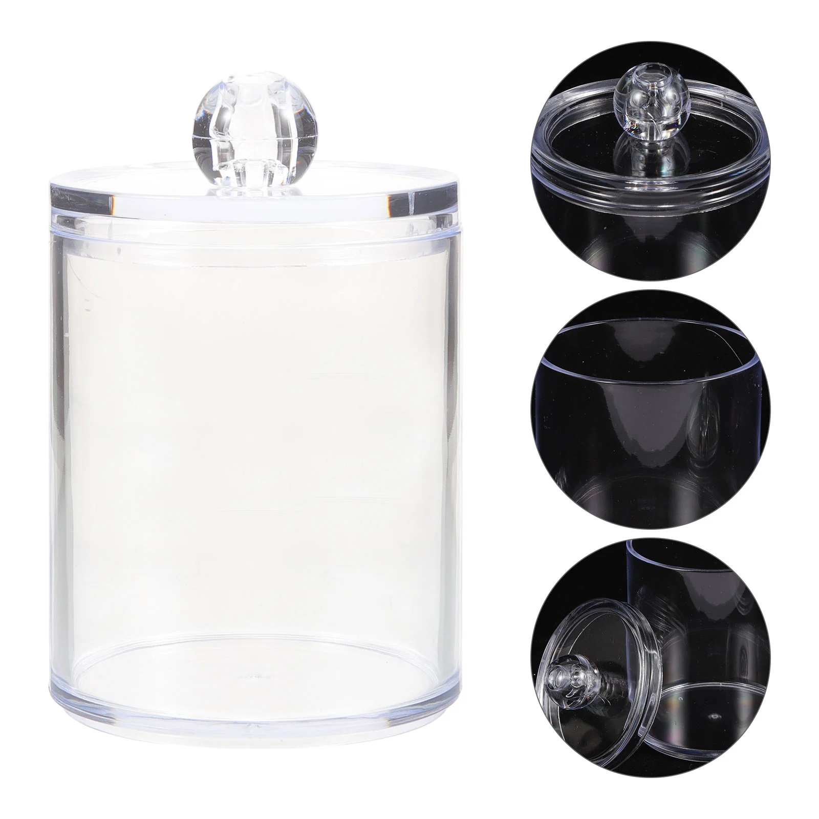 2 Pcs Cotton Swab Pad Storage Box Acrylic ganizer Protective Lid Dust Space Saving Transparent Design
2 Pcs Cotton Swab Pad Storage Box Acrylic ganizer Protective Lid Dust Space Saving Transparent Design