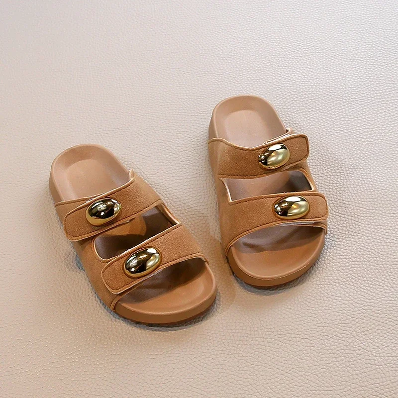 2025 Children Casual Slippers for Girls Summer New Fashion Korean Style Soft Bottom Anti-slippery Versatile Princess Sandals
2025 Children Casual Slippers for Girls Summer New Fashion Korean Style Soft Bottom Anti-slippery Versatile Princess Sandals