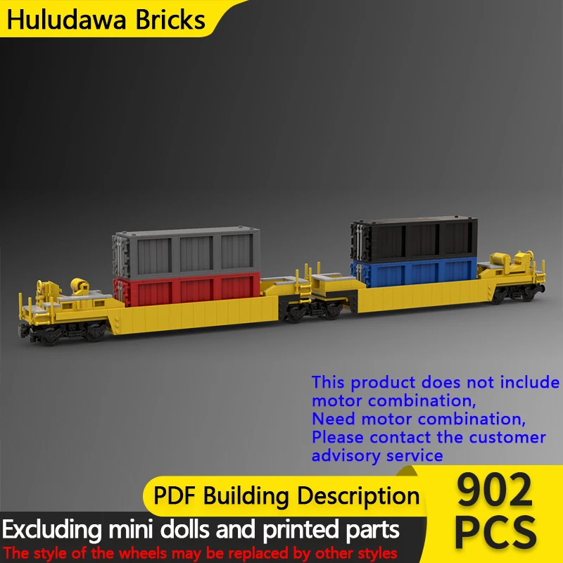 City Car Model MOC Building Bricks US Double Container Wagon Modular Technology Children Holiday Gifts Assemble Toys Suit
City Car Model MOC Building Bricks US Double Container Wagon Modular Technology Children Holiday Gifts Assemble Toys Suit