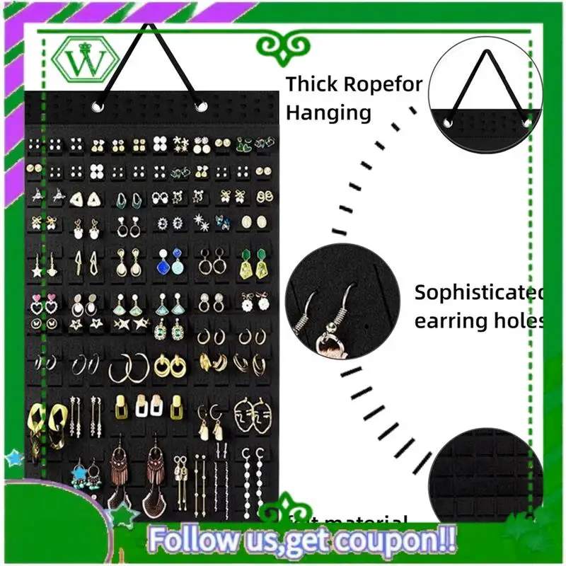 Latest-Hanging Earring Holder Organiser, Brooch Pin Display Board Stud Earring Organisers Storage Earring Holder Organizer Wall
Latest-Hanging Earring Holder Organiser, Brooch Pin Display Board Stud Earring Organisers Storage Earring Holder Organizer Wall