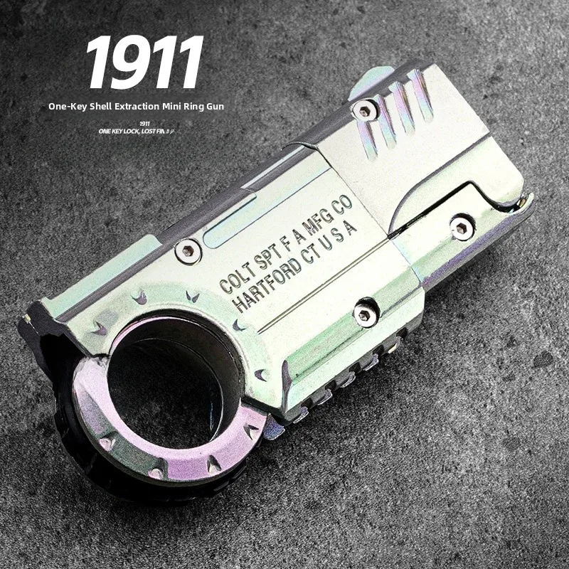 Детский игрушечный пистолет Gyro Gunsmith Agent 1911 Ring Gun Glock 007 с выбросом гильз, креативный дизайн, футболка с коротким рукавом
Детский игрушечный пистолет Gyro Gunsmith Agent 1911 Ring Gun Glock 007 с выбросом гильз, креативный дизайн, футболка с коротким рукавом