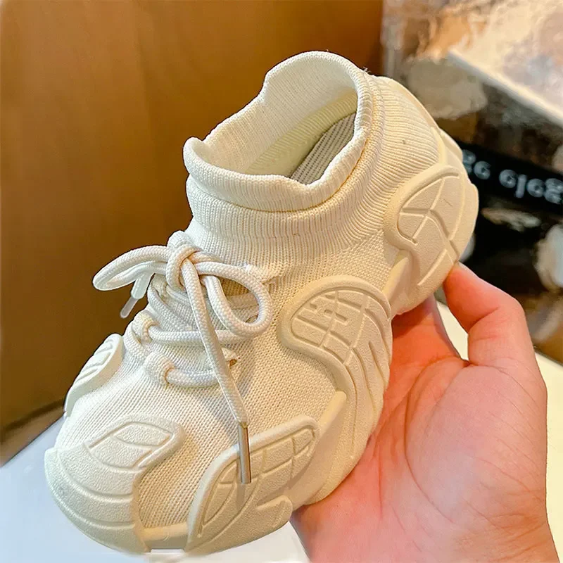 Child Sneakers 2024 Girls' Knitted Shoes Kids Children's Boy Casual Autumn Stretch Cloth Fashion Flat Non-slip Shoe Size 27-38
Child Sneakers 2024 Girls' Knitted Shoes Kids Children's Boy Casual Autumn Stretch Cloth Fashion Flat Non-slip Shoe Size 27-38