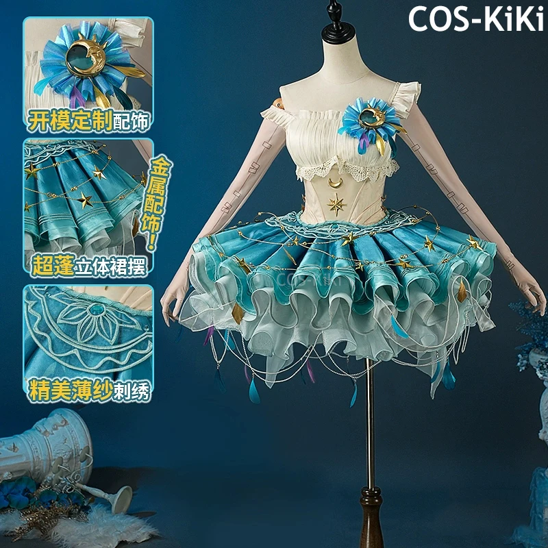 COS-KiKi Identity V Margaretha Zelle игровой костюм женский танцовщица дрейфующий лунный свет великолепное платье Лолиты униформа косплей костюм
COS-KiKi Identity V Margaretha Zelle игровой костюм женский танцовщица дрейфующий лунный свет великолепное платье Лолиты униформа косплей костюм