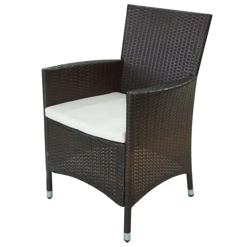 Outdoor Dining Set Brown, Cream White
Outdoor Dining Set Brown, Cream White