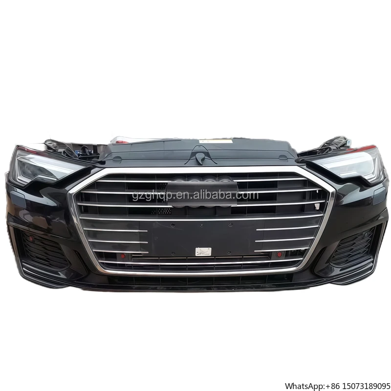 Оригинальный автомобильный комплект переднего и заднего носа, комплект решетки бампера для A6L C8, черная система охлаждения переднего бампера, болт-накладка 2019-2022 гг.
Оригинальный автомобильный комплект переднего и заднего носа, комплект решетки бампера для A6L C8, черная система охлаждения переднего бампера, болт-накладка 2019-2022 гг.