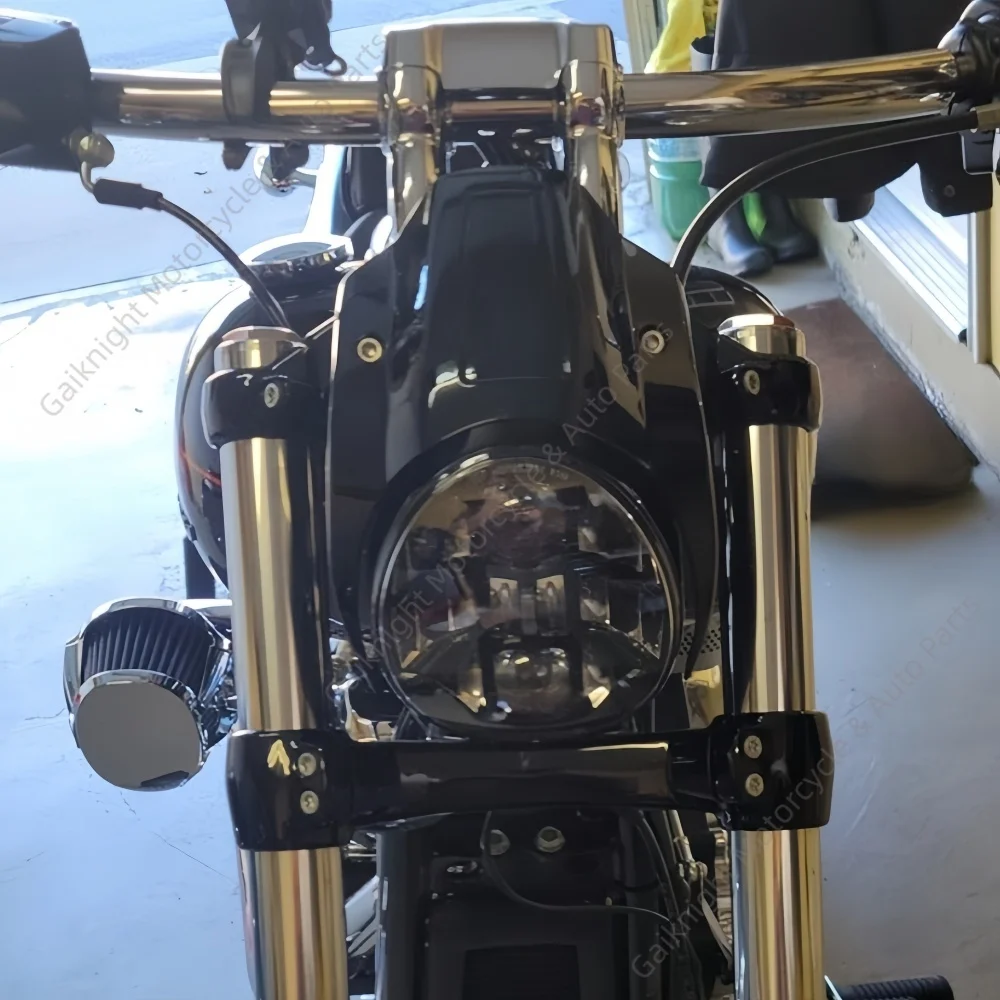 Motorcycle Gloss Black Headlight Fairing Cover Headlamp Mask With Mounting Hardware For Harley Softail Street Bob FXBB FXBR18-23
Motorcycle Gloss Black Headlight Fairing Cover Headlamp Mask With Mounting Hardware For Harley Softail Street Bob FXBB FXBR18-23