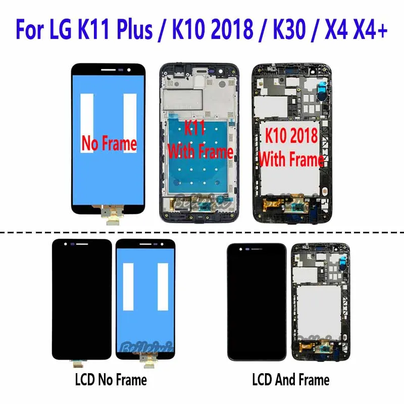 For LG K11 Plus / X4 / X4+ / K30 / K10 2018 X410 X410S X410EO X410EOW X410YC LCD Display Touch Screen Digitizer Assembly
For LG K11 Plus / X4 / X4+ / K30 / K10 2018 X410 X410S X410EO X410EOW X410YC LCD Display Touch Screen Digitizer Assembly