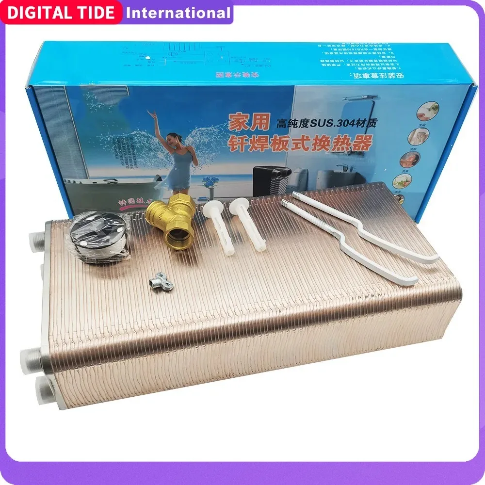 Heat Exchanger 100/120 Plates Brazed Plate Heat Exchanger, Beer Wort Chiller for Hydronic Heating Copper/SS316L Stainless Steel
Heat Exchanger 100/120 Plates Brazed Plate Heat Exchanger, Beer Wort Chiller for Hydronic Heating Copper/SS316L Stainless Steel
