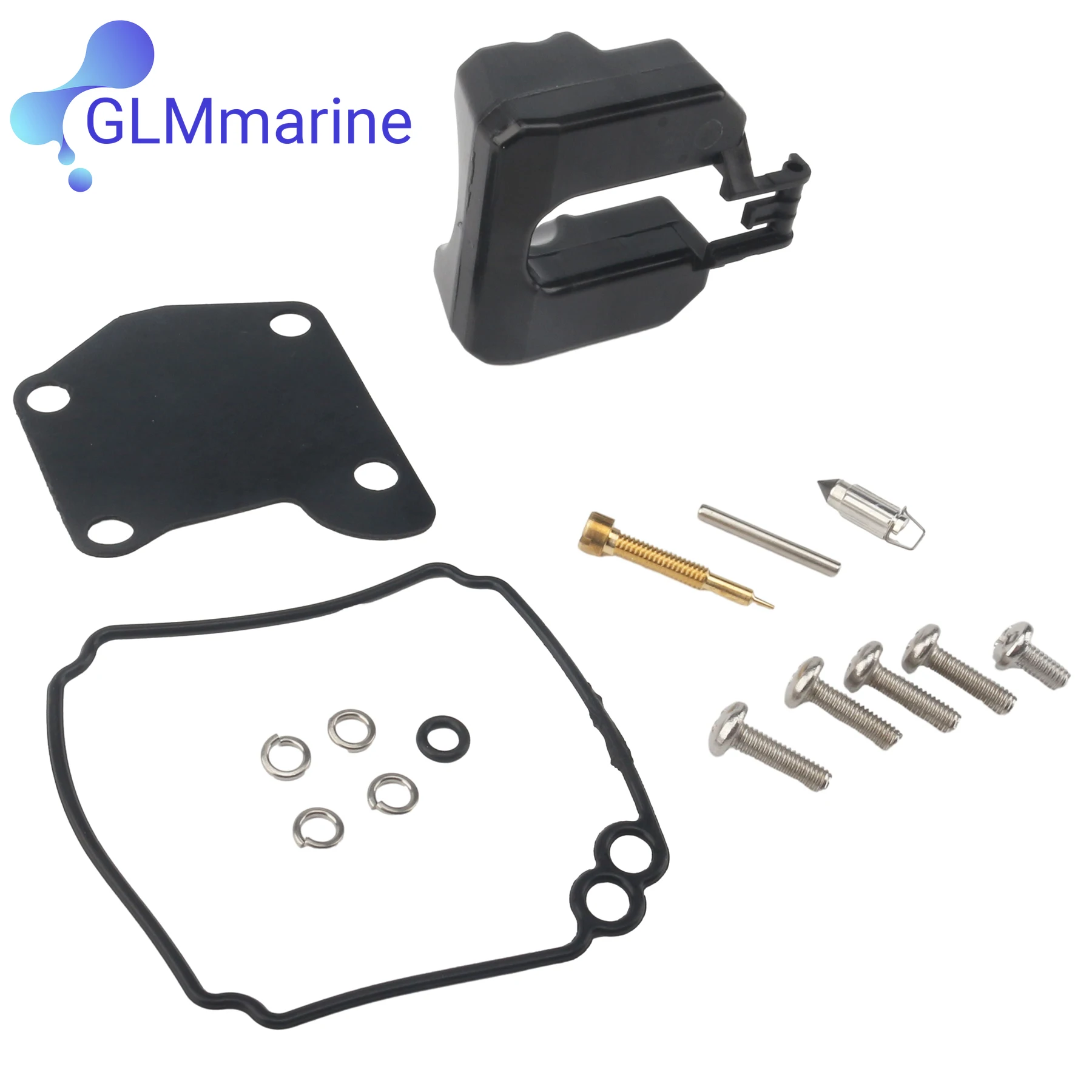 Carburetor Service Kit 63V-W0093-01 Compatible with Yamaha Marine 9.9 15 HP Outboard Engines Models 2-Stroke 63V-W0093-00
Carburetor Service Kit 63V-W0093-01 Compatible with Yamaha Marine 9.9 15 HP Outboard Engines Models 2-Stroke 63V-W0093-00