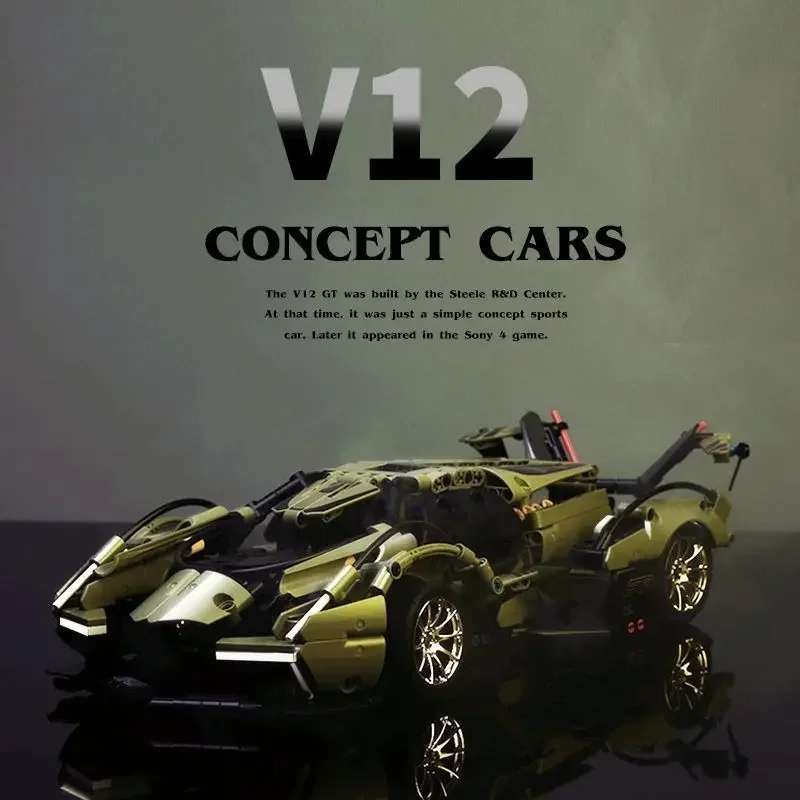 Технические наборы строительных блоков для гоночных автомобилей V12, автомобильные кирпичи, игрушки, подарки для взрослых, украшения дома, подарки на день рождения 3+
Технические наборы строительных блоков для гоночных автомобилей V12, автомобильные кирпичи, игрушки, подарки для взрослых, украшения дома, подарки на день рождения 3+