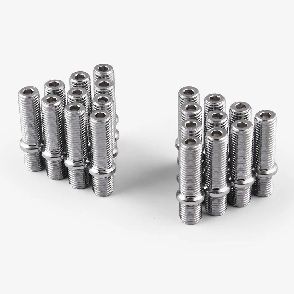 Tall Lug Bolts Screw Adapter Kit Steel Stud Conversion for Alloy Wheels Tyres Spare Wheel Fixing
Tall Lug Bolts Screw Adapter Kit Steel Stud Conversion for Alloy Wheels Tyres Spare Wheel Fixing