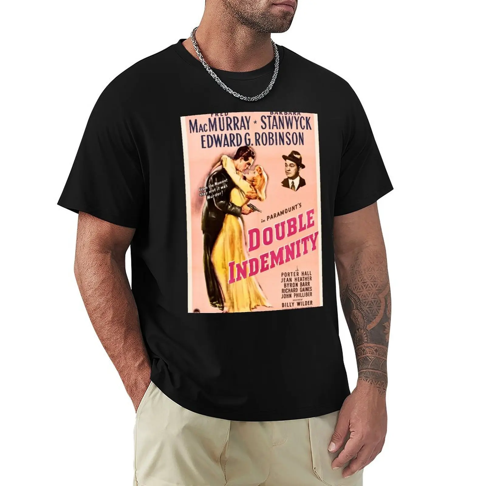 Double Idemnity - vintage film T-Shirt new edition funny gifts plus size clothes Men's clothing
Double Idemnity - vintage film T-Shirt new edition funny gifts plus size clothes Men's clothing