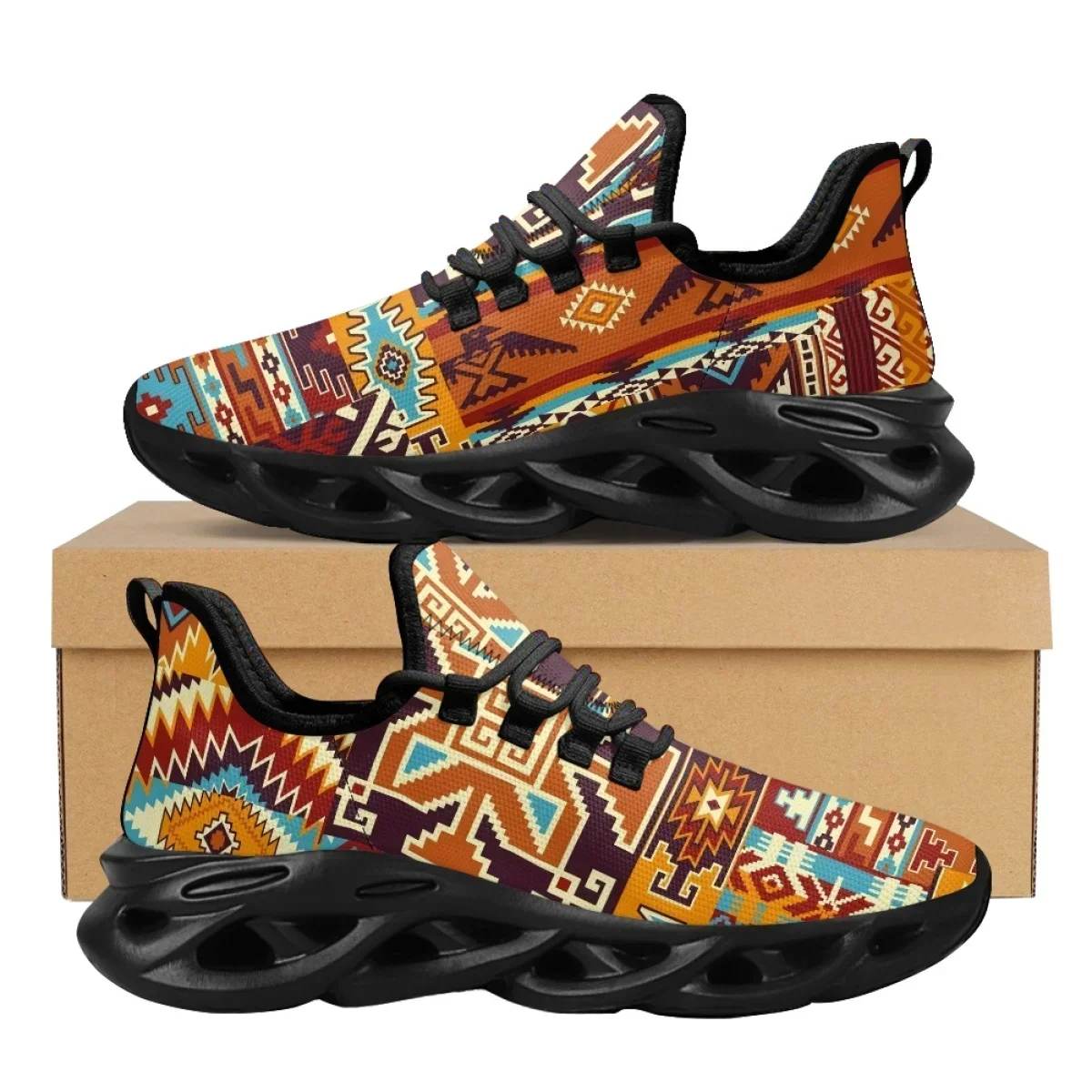 Модные кроссовки в этническом стиле, повседневные туфли на платформе со шнуровкой, с традиционным американским принтом, сетчатые вязаные туфли для женщин
Модные кроссовки в этническом стиле, повседневные туфли на платформе со шнуровкой, с традиционным американским принтом, сетчатые вязаные туфли для женщин