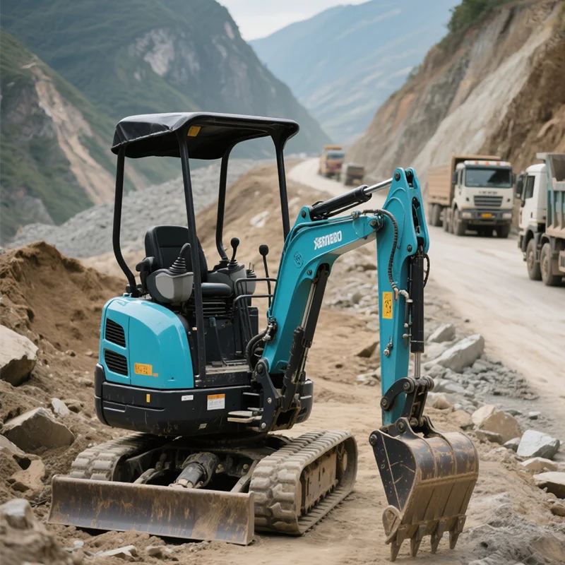 Customized compact and powerful hydraulic mini bagging machine, crawler excavator for small construction work
Customized compact and powerful hydraulic mini bagging machine, crawler excavator for small construction work