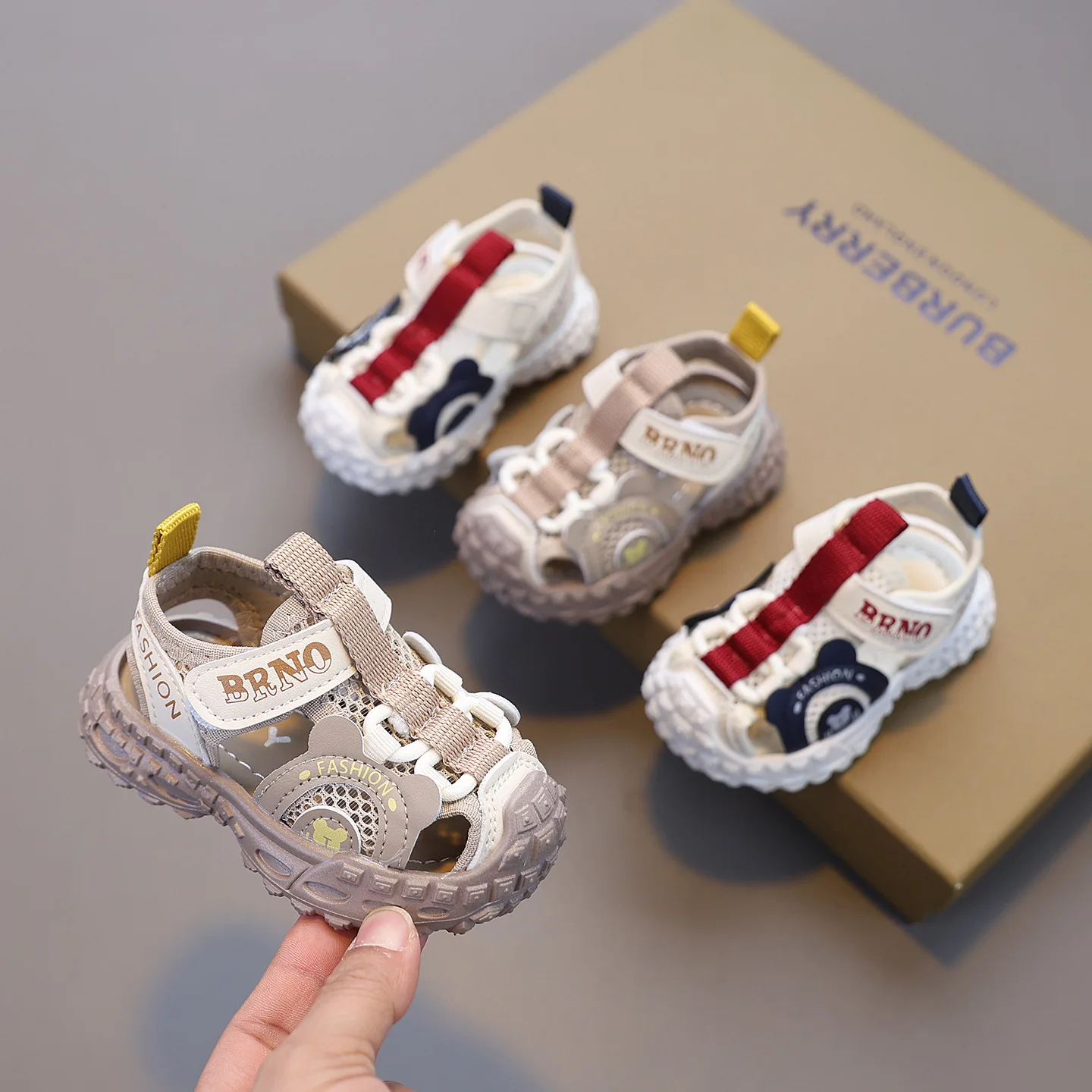 Baby Boy Sandals 2026 Summer Infant Shoes Soft Breathable Mesh Fabric Toddler Boys Close-toed Sport Sandals For Baby
Baby Boy Sandals 2026 Summer Infant Shoes Soft Breathable Mesh Fabric Toddler Boys Close-toed Sport Sandals For Baby
