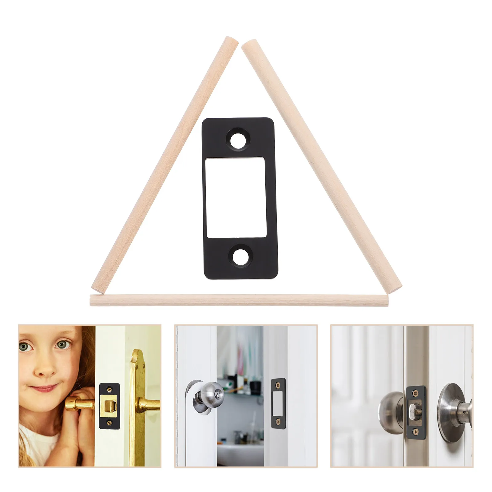 1Set Stainless Steel Door Latch Striker Plate Strong Security Front Door Reinforcement Metal Repair Strike Plate
1Set Stainless Steel Door Latch Striker Plate Strong Security Front Door Reinforcement Metal Repair Strike Plate