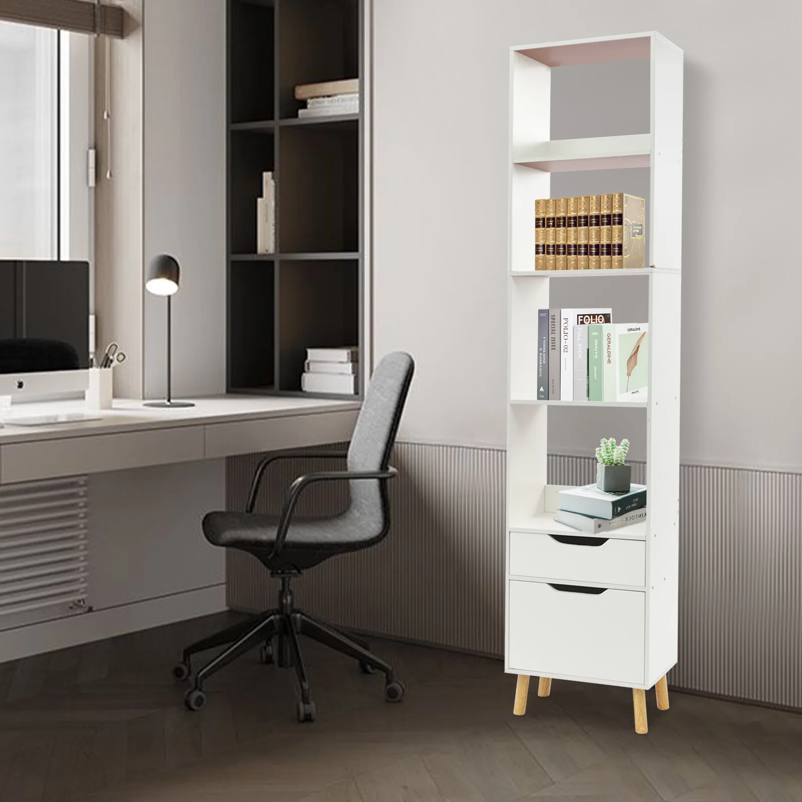 Книжный шкаф с ящиками, мебель для дома, гостиных, спален, кухонь и домашних офисов
Книжный шкаф с ящиками, мебель для дома, гостиных, спален, кухонь и домашних офисов