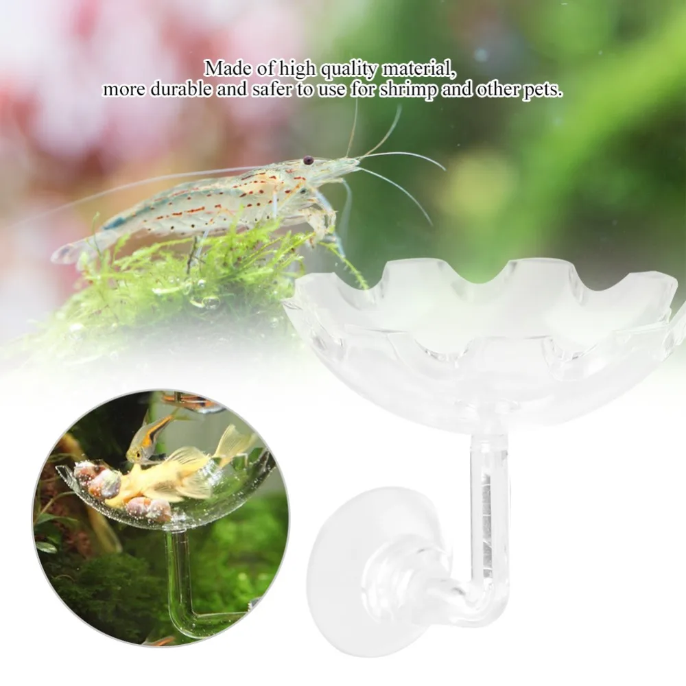 Acrylic Shrimp Feeding Dish Flower-Shaped High Transparent Aquarium Shrimp Feeding Bowl Suction Cup Mini Size Shrimp Feeder
Acrylic Shrimp Feeding Dish Flower-Shaped High Transparent Aquarium Shrimp Feeding Bowl Suction Cup Mini Size Shrimp Feeder