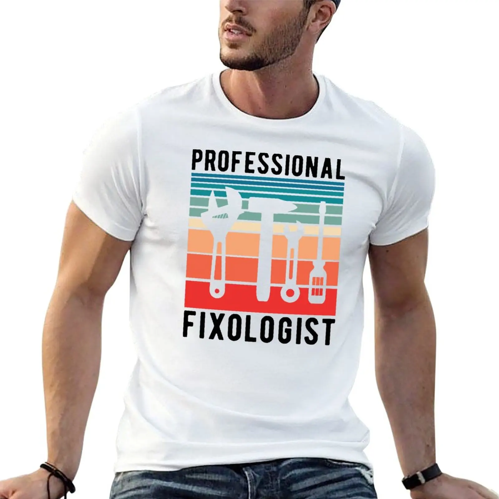 Professional Fixologist Funny Working Pun T-Shirt man t shirt graphic anime t shirts oversize T-Shirt
Professional Fixologist Funny Working Pun T-Shirt man t shirt graphic anime t shirts oversize T-Shirt