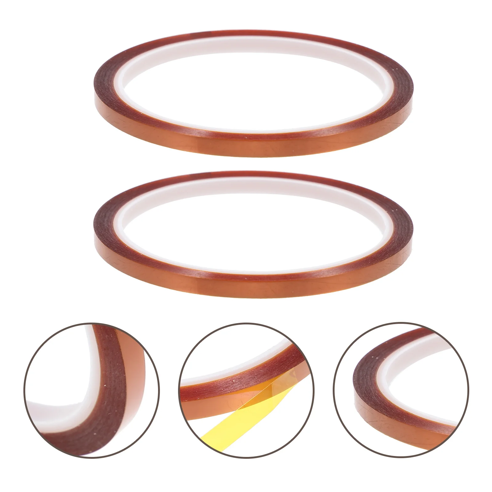 2 Rolls Sublimation Tape Heat Resistant Strong Adhesive Polyimide Film Tape for Heat Transfer Tumbler Printing
2 Rolls Sublimation Tape Heat Resistant Strong Adhesive Polyimide Film Tape for Heat Transfer Tumbler Printing