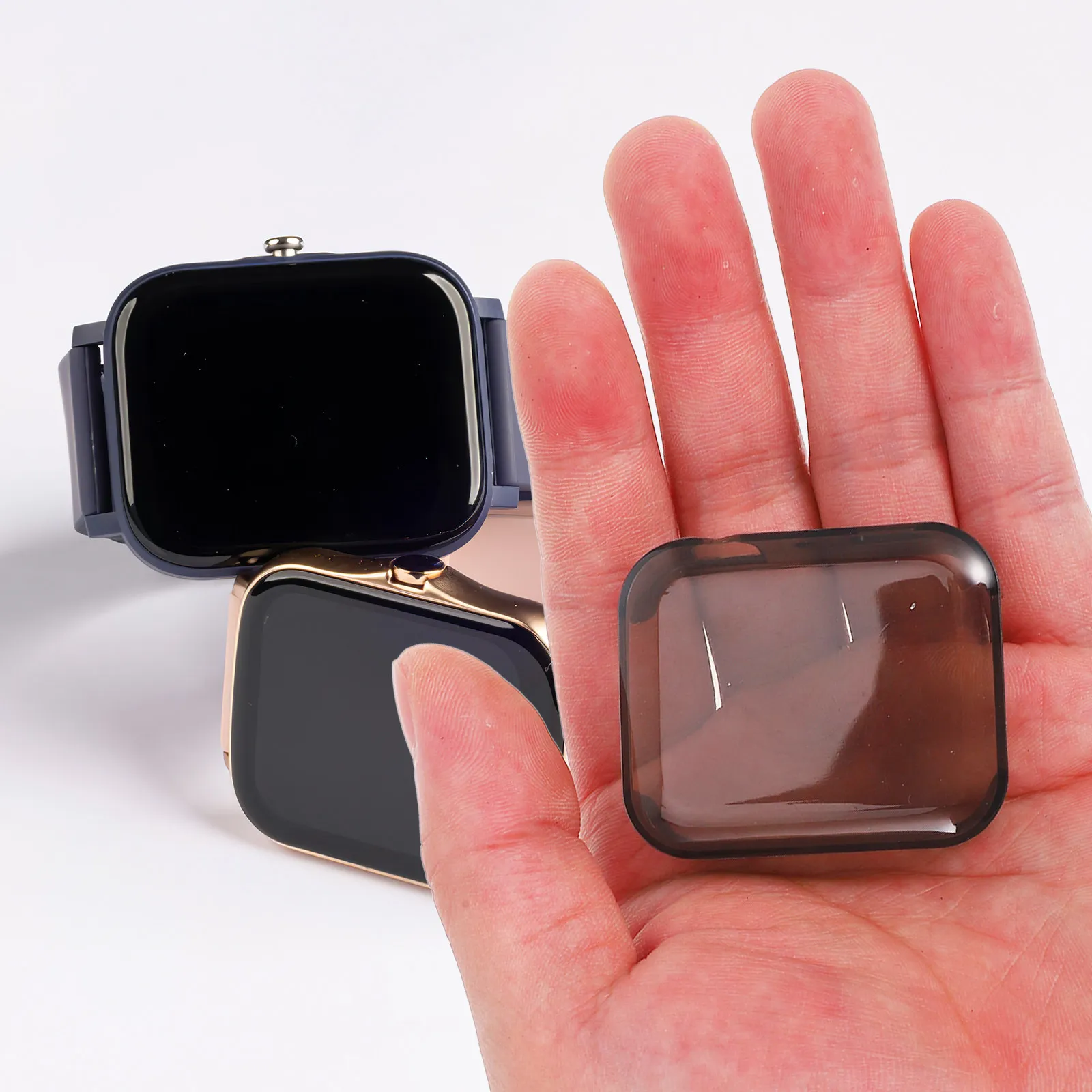 2Pcs Premium Tpu Smart Watch Cover Full Body Sturdy Lightweight Shock Absorbing Anti Bruise Protective Case Black
2Pcs Premium Tpu Smart Watch Cover Full Body Sturdy Lightweight Shock Absorbing Anti Bruise Protective Case Black