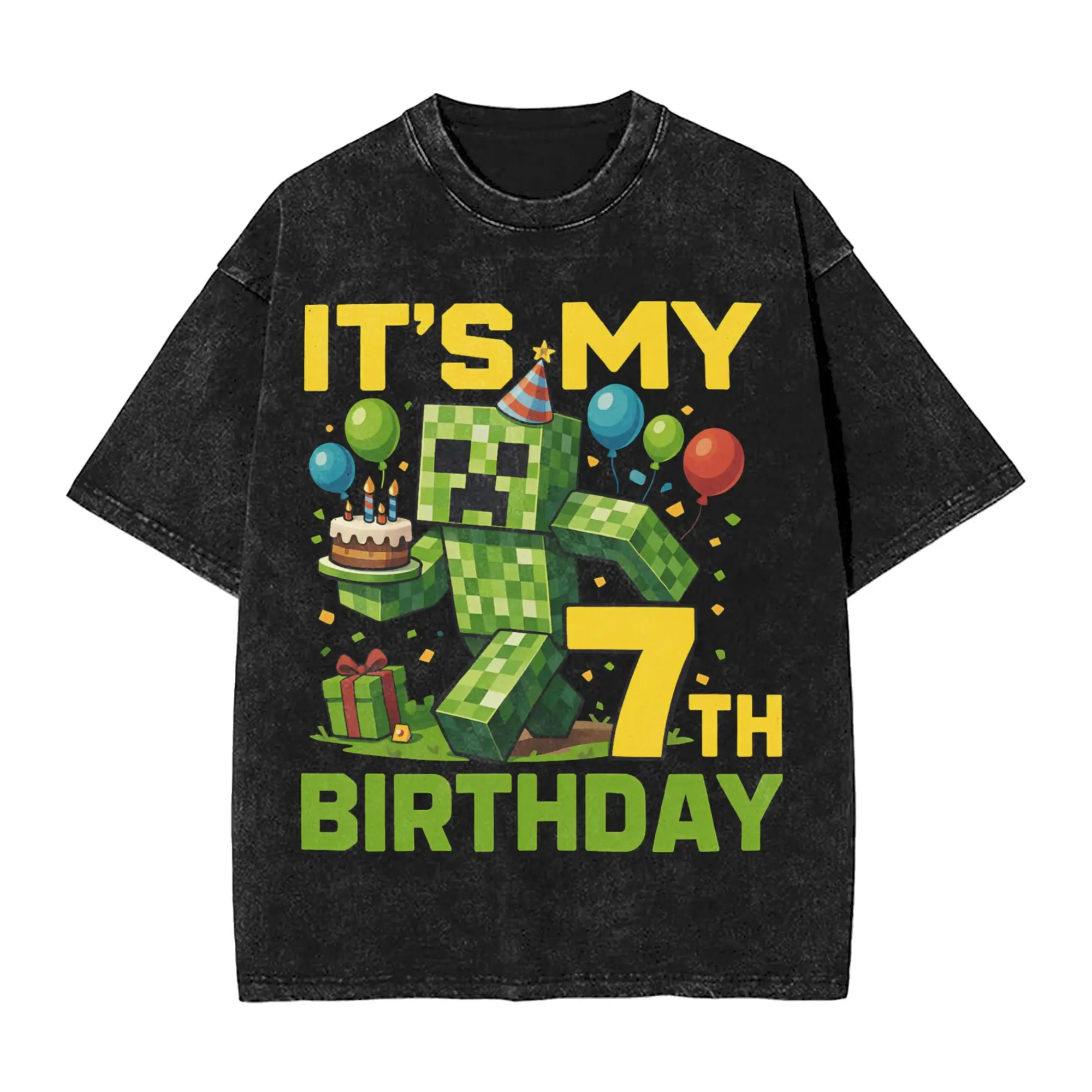 It's My 7th Birthday T Shirts Men's 100% Cotton Funny T-Shirt O Neck Tees Short Sleeve Clothing Plus Size
It's My 7th Birthday T Shirts Men's 100% Cotton Funny T-Shirt O Neck Tees Short Sleeve Clothing Plus Size